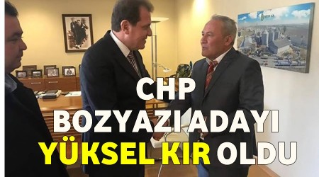 CHP Bozyaz aday Yksel Kr oldu