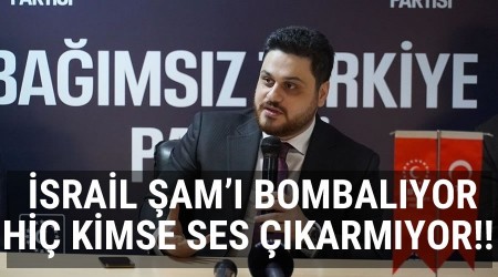  srail am bombalyor ve hi kimse ses karmyor