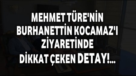 Ziyarette dikkat eken detay!