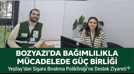 Bozyaz��da Ba��ml�l�kla M�cadelede G�� Birli�i