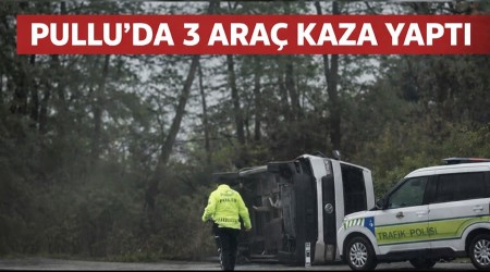 Pullu'da trafik kazas�