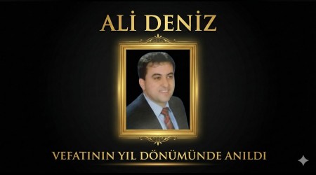 Ali Deniz Vefat�n�n Y�l D�n�m�nde Dualarla An�ld�