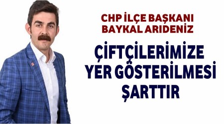 CHP le Bakan Ardeniz, iftilere yer gsterilmesi arttr