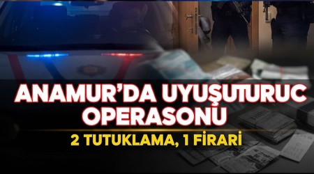 Uyu�turucu Operasyonu: 2 Tutuklama, 1 Firari