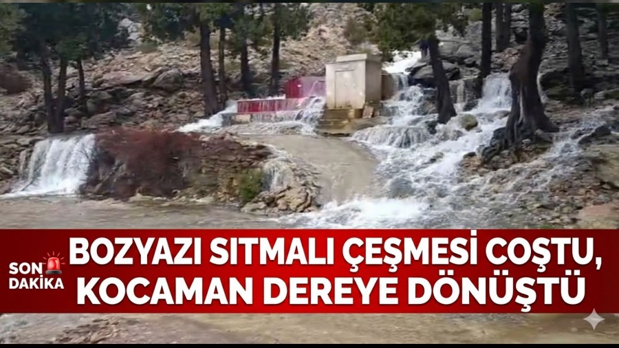 S�tmal� �e�mesi Co�tu, Kocaman Dereye D�n��t�