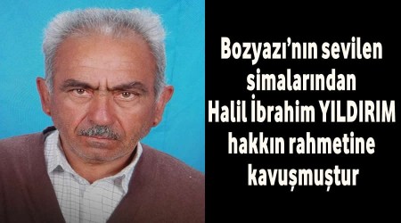 Halil brahim Yldrm Hakkn Rahmetine kavutu