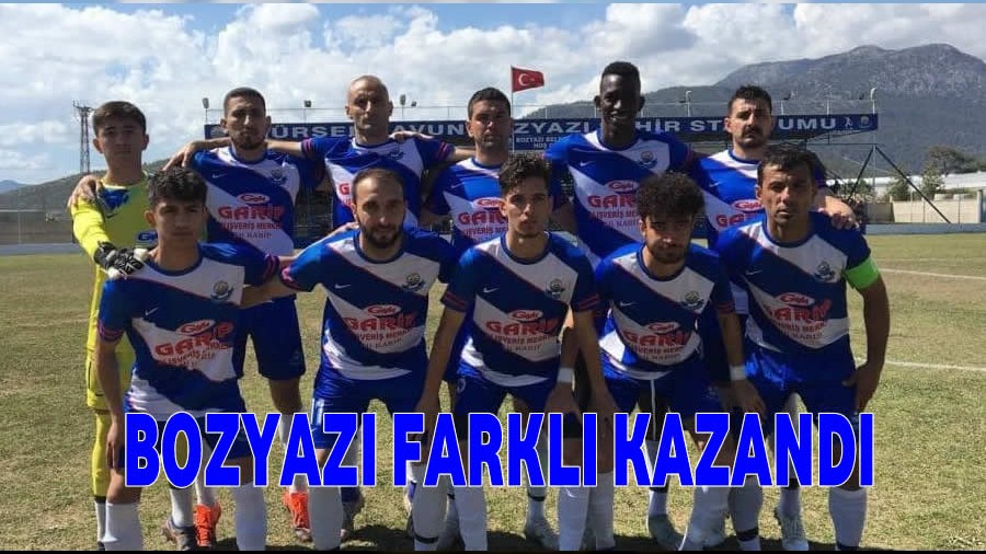 Bozyaz farkl kazand.Gol oldu yad