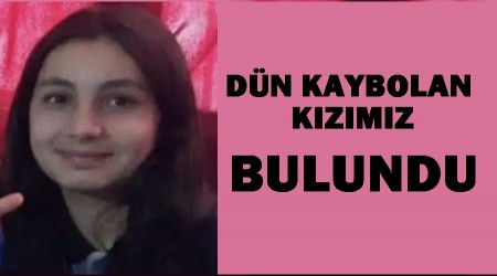Dn kaybolan kzmz Yeliz Aygn bulundu