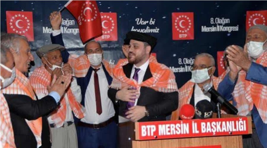 BTP Genel Bakan Hseyin Ba Mersinde konutu