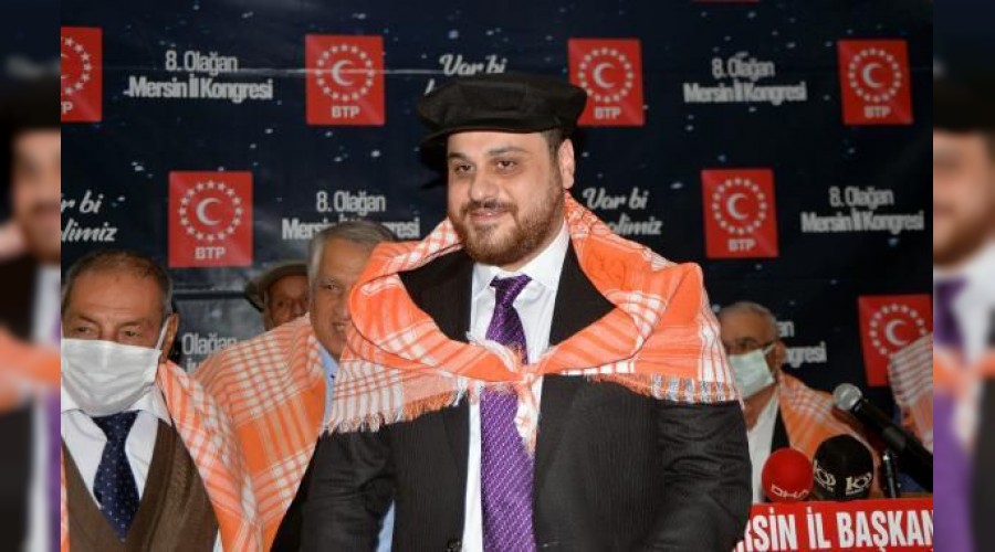 BTP Genel Bakan Hseyin Ba Mersinde konutu