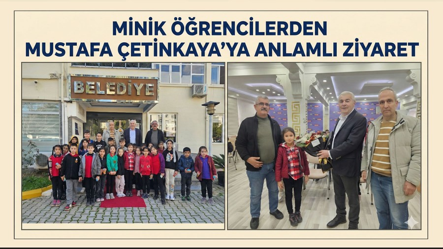 Minik ��rencilerden Mustafa �etinkaya�ya Anlaml� Ziyaret