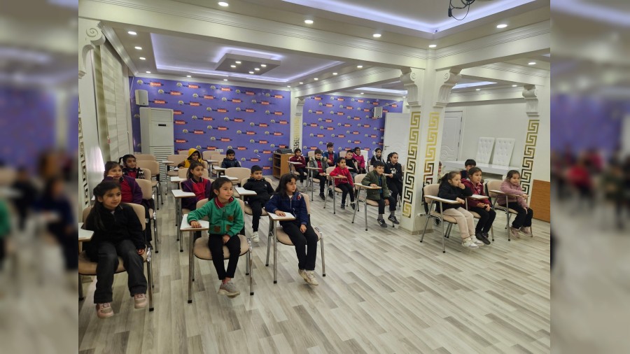 Minik ��rencilerden Mustafa �etinkaya�ya Anlaml� Ziyaret