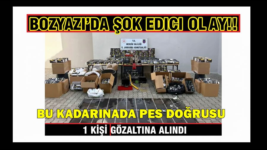 Bozyaz��da �ok edici olay!!