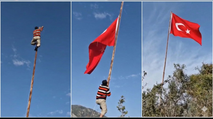 Ay-Y�ld�z Zirvede: Bozyaz�l� Y�r�k Efeden Tarihe Not