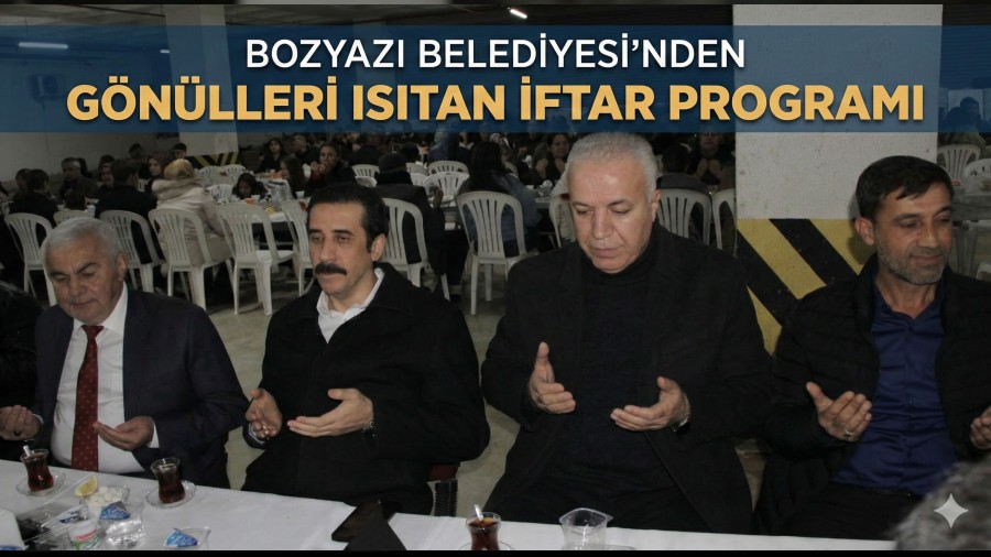 Bozyazı Belediyesi’nden Gönülleri Isıtan İftar Programı
